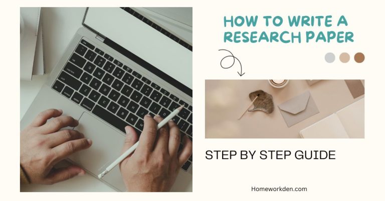 How To Write a Research Paper