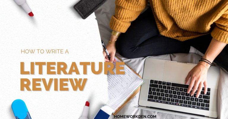 How to write a Literature Review