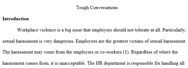 approaching tough conversations with employees