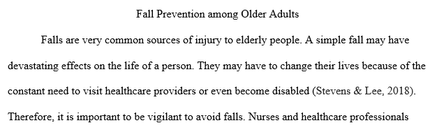 home safety precautions to prevent falls