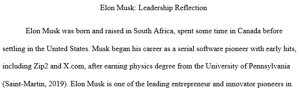 Elon Musk 's life, invention, and how became successful