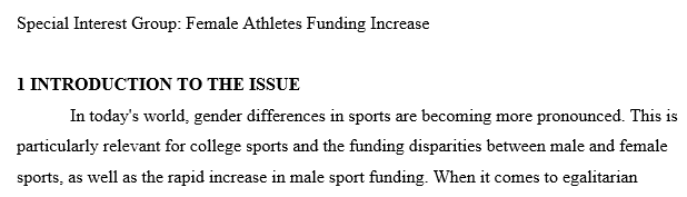 athletic spending on womens sport teams