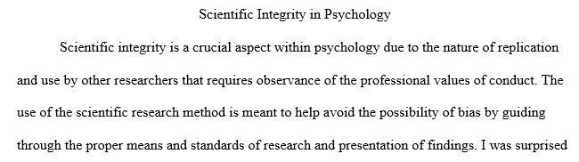 biggest threat to scientific integrity in psychology