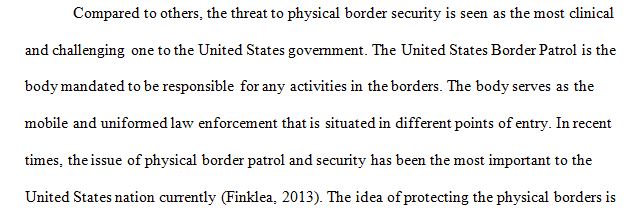 physical border security