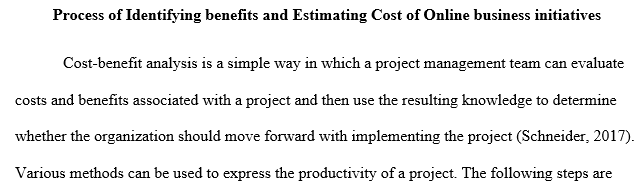 IDENTIFYING BENEFITS AND ESTIMATING COSTS