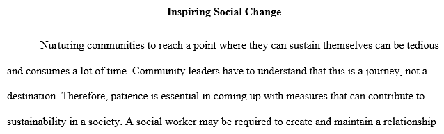 Inspiring Social Change Through Community Organizing