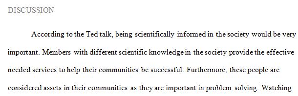 How can being a more scientifically informed member of society benefit you and your community?