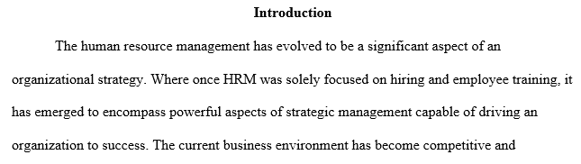 Describe the fundamental aspects of human resource management.