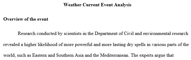 weather, climate, and meteorology