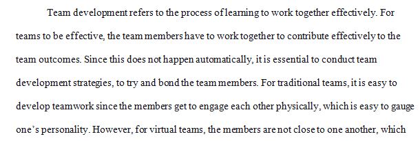 challenges faced by virtual teams during each stage