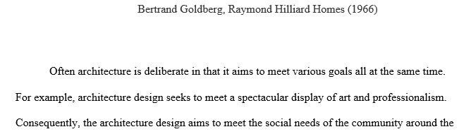 Bertrand Goldberg, Raymond Hilliard Homes (1966)