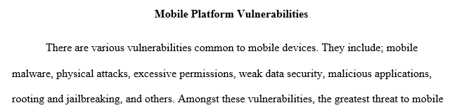 mobile platform vulnerabilities