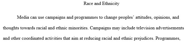 representation of racial and ethnic minorities