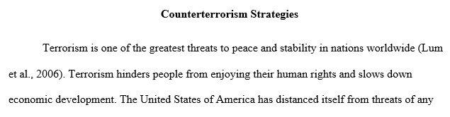 counterterrorism strategies