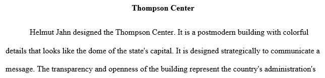  Thompson Center 