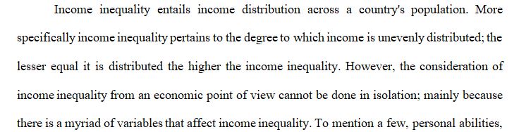 effect of income inequality on the U.S. economy