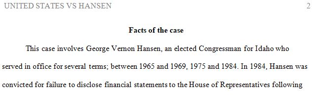 United States v. Hansen, 906 F. Supp. 688 (D.D.C. 1995)