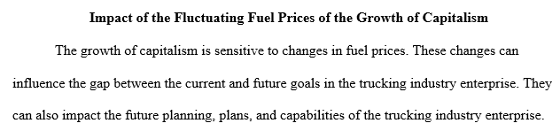 impact of the fluctuating gasoline prices