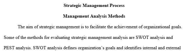 strategic management processes