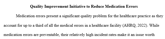quality improvement processes utilizing data from outcome measures