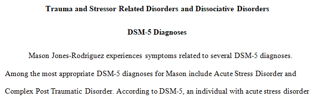 What DSM-5 diagnosis
