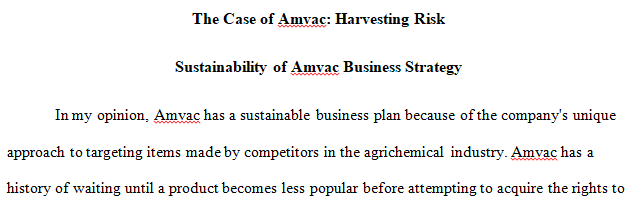 Should the law prohibit Amvac