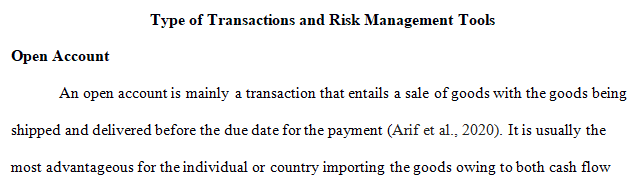types of transactions