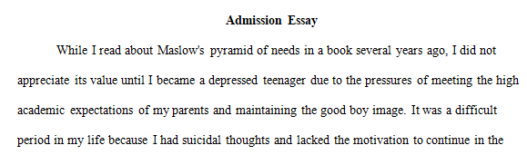 essay explaining why you are interested in pursuing this specific master's degree