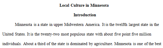 cultural geography of Minnesota