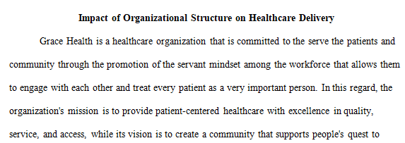healthcare organization