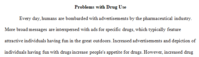 problems associated with drugs