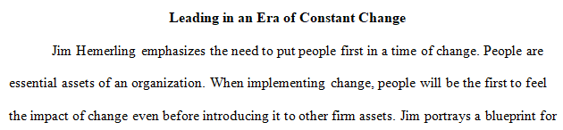 ways to lead in an era of constant change
