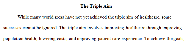 Triple Aim program