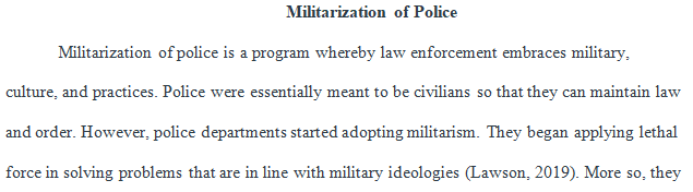 types of crimes the policy/program is designed to combat