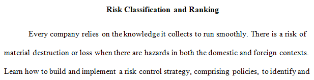 risk classification