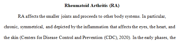 description of Rheumatoid arthritis