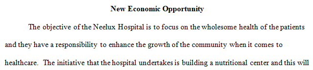 economic opportunities