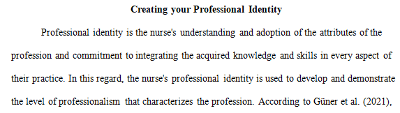attributes that help form the professional nurses