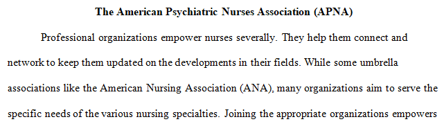 why it is important for a nurse in this specialty
