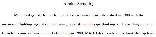 identify a component of MADD