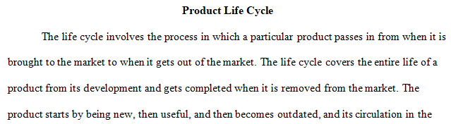 discuss the Product Lifecycle (PLC)