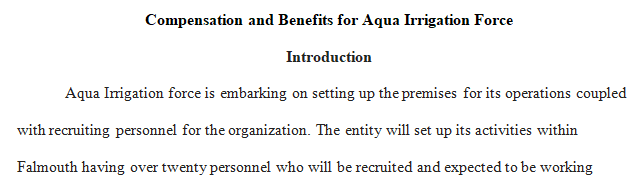 Aqua Irrigation Force