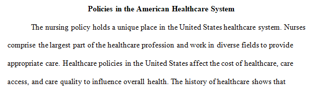 health-care-policy and politics in nursing