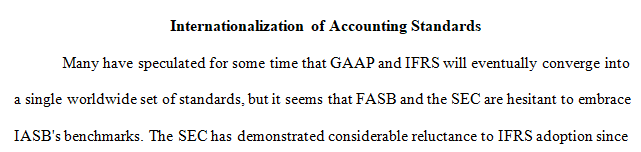 different between GAAP and IFRS